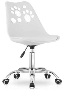 Krzesło obrotowe PRINT ▪️ 3739 ▪️ białe