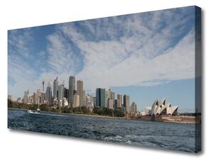 Obraz Canvas Miasto Morze Domy Sydney
