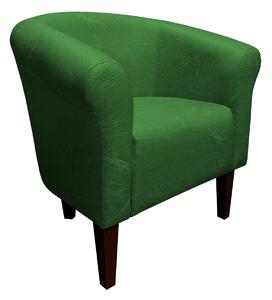 Fotel Milo AL13 zielony nogi 20 venge
