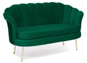 Sofa muszelka zielona ▪️ Glamour ▪️ ELIF ▪️ Welur #20