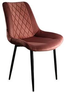 Krzesło różowe DC-6020 welur