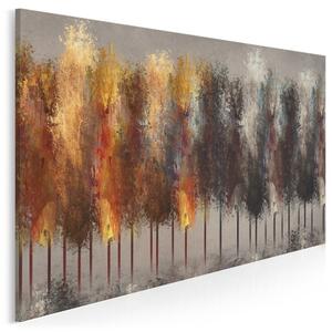 Za siedmioma lasami - nowoczesny obraz na płótnie - 120x80 cm