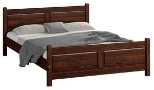 Łóżko drewniane Lena 140x200 orzech