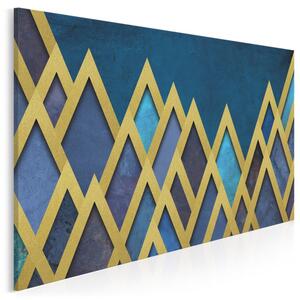Skarbce faraonów - nowoczesny obraz na płótnie - 120x80 cm