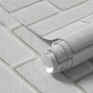 Tapety Tekstura białej cegły, układ poziomy, Tapety Loft, a00877 : Uwalls.pl