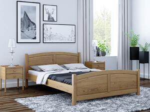 Łóżko drewniane Mela 120x200 dąb