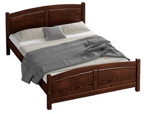 Łóżko drewniane Mela 140x200 orzech