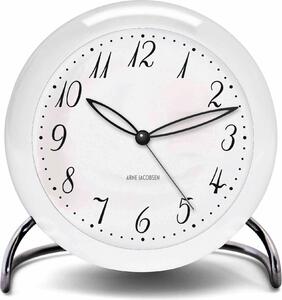 Zegar stołowy Arne Jacobsen LK biały