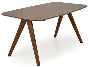 Orzechowy prostokątny stół w stylu retro - Vilson 3X