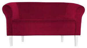 Sofa Milo MG31 czerwony nogi 20 białe