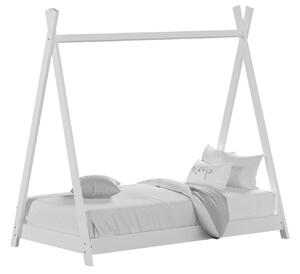 Łóżko Tipi dziecięce 160x80 dla dzieci białe