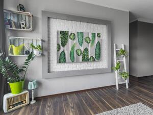 Zielono mi - nowoczesny obraz do salonu - 120x80 cm