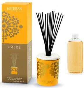 Dekoracyjne Pałeczki Zapachowe - Esteban Paris - Ambre - Ambra - 100ml