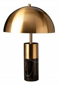 INVICTA lampa stołowa BURLESQUE - złota, czarny marmur