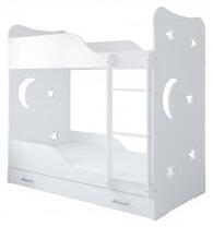 Łóżko piętrowe STARS z szufladą