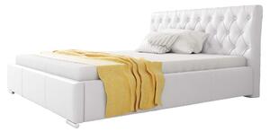 Łóżko tapicerowane z pojemnikiem RETRO 200x200