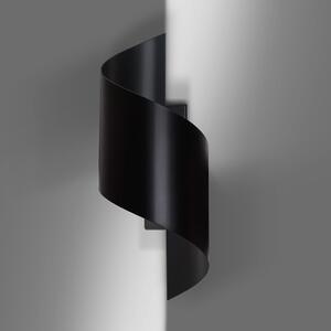 SPINER BLACK 920/2 nowoczesny kinkiet LED zakręcony czarny różne kolory DESIGN