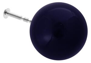 Gałka do mebli Kulka 3,5 cm kobaltowa