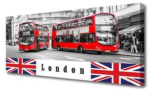 Obraz Canvas Londyn Autobus Sztuka