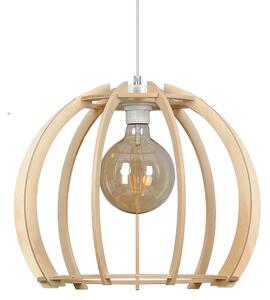 NEXA 1S NATURAL 397/1S lampa wisząca w stylu skandynawskim regulowana drewno