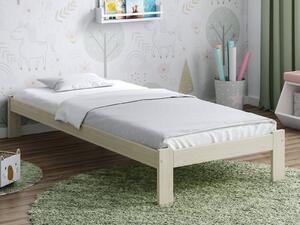 Łóżko drewniane Irys 90x200 EKO Sosna bielona