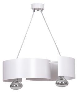 VIXON 2 WHITE 306/2 nowoczesna lampa wisząca chrom biała