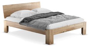 Łóżko dębowe 160x200cm lite drewno masywne Rosario