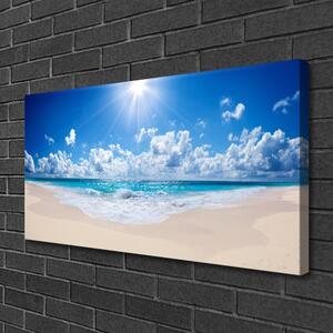 Obraz Canvas Plaża Morze Słońce Krajobraz