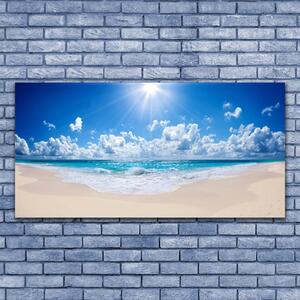Obraz Canvas Plaża Morze Słońce Krajobraz