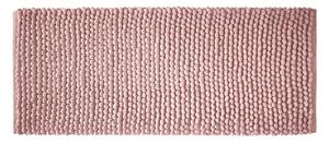 Różowy dywanik łazienkowy 50x120 cm Aspen Bobble – Bianca