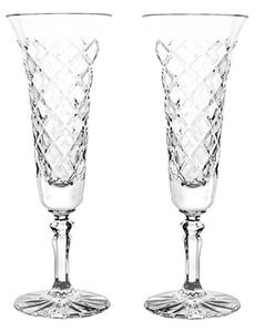 Iris kieliszki kryształowe do szampana, 2szt, 140ml