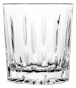 Lakrima Karafka + szklanki kryształowe do whisky, 6szt, 240ml