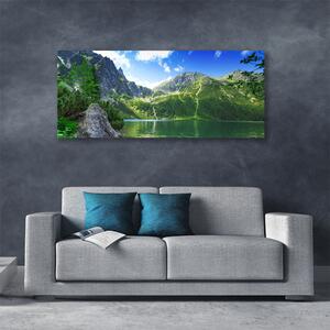 Obraz Canvas Góra Jezioro Przyroda