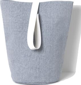 Kosz na pranie Chambray 62 cm niebieski
