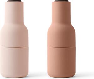 Młynki do soli i pieprzu lub przypraw Bottle Grinder róż 2 szt