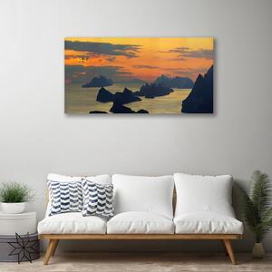 Obraz Canvas Morze Skały Góry Krajobraz