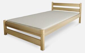 Łóżko ze stelażem drewniane KAROL 90x200 cm