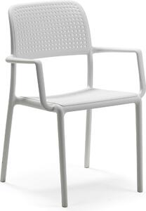 Krzesło ogrodowe Bora białe