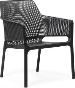 Krzesło ogrodowe Net Relax antracytowe