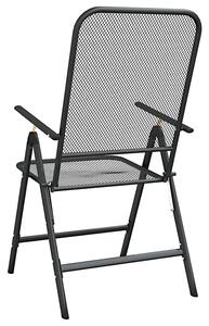Metalowy zestaw dwóch krzeseł do ogrodu - Lirillo