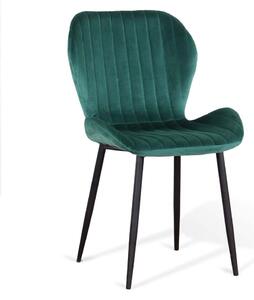 Krzesło tapicerowane zielone • ART223C •