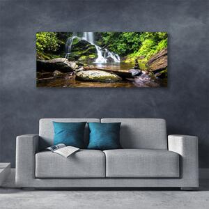 Obraz Canvas Wodospad Las Natura Potok