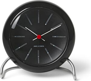 Zegar stołowy Arne Jacobsen czarny