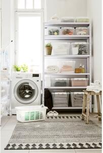 SmartStore Pojemnik z białymi klipsami Classic, 52l, 52 l