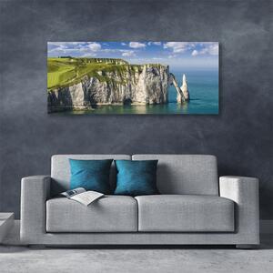Obraz Canvas Klif Wybrzeże Morze Skały