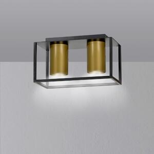 TIPER 2 BLACK / GOLD 977/2 spot halogen plafon sufitowy LED czarno złoty design
