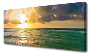 Obraz Canvas Morze Zachód Słońca