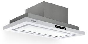 Klarstein Lumiera, okap kuchenny, LED, 70 cm, klasa energetyczna A, 750 m³ / h, 3 poziomy, kolor biały