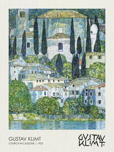 Reprodukcja Church in Cassone 1903, Gustav Klimt