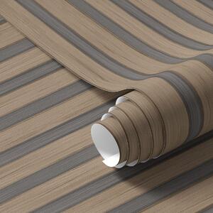 Tapety Pionowe drewniane listwy z ciemnoszarymi wstawkami, Tapety Geometryczne, Tapety w paski, a00991 : Uwalls.pl
